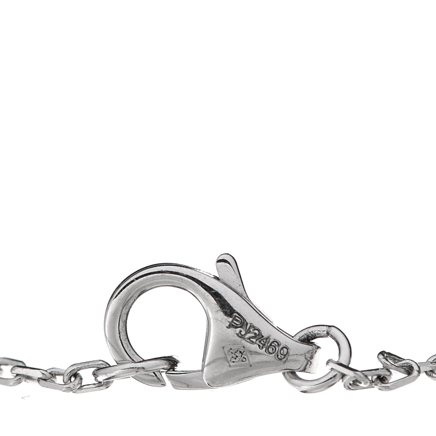 Cartier 18K White Gold Diamond Scarab Bracelet 4 of 4