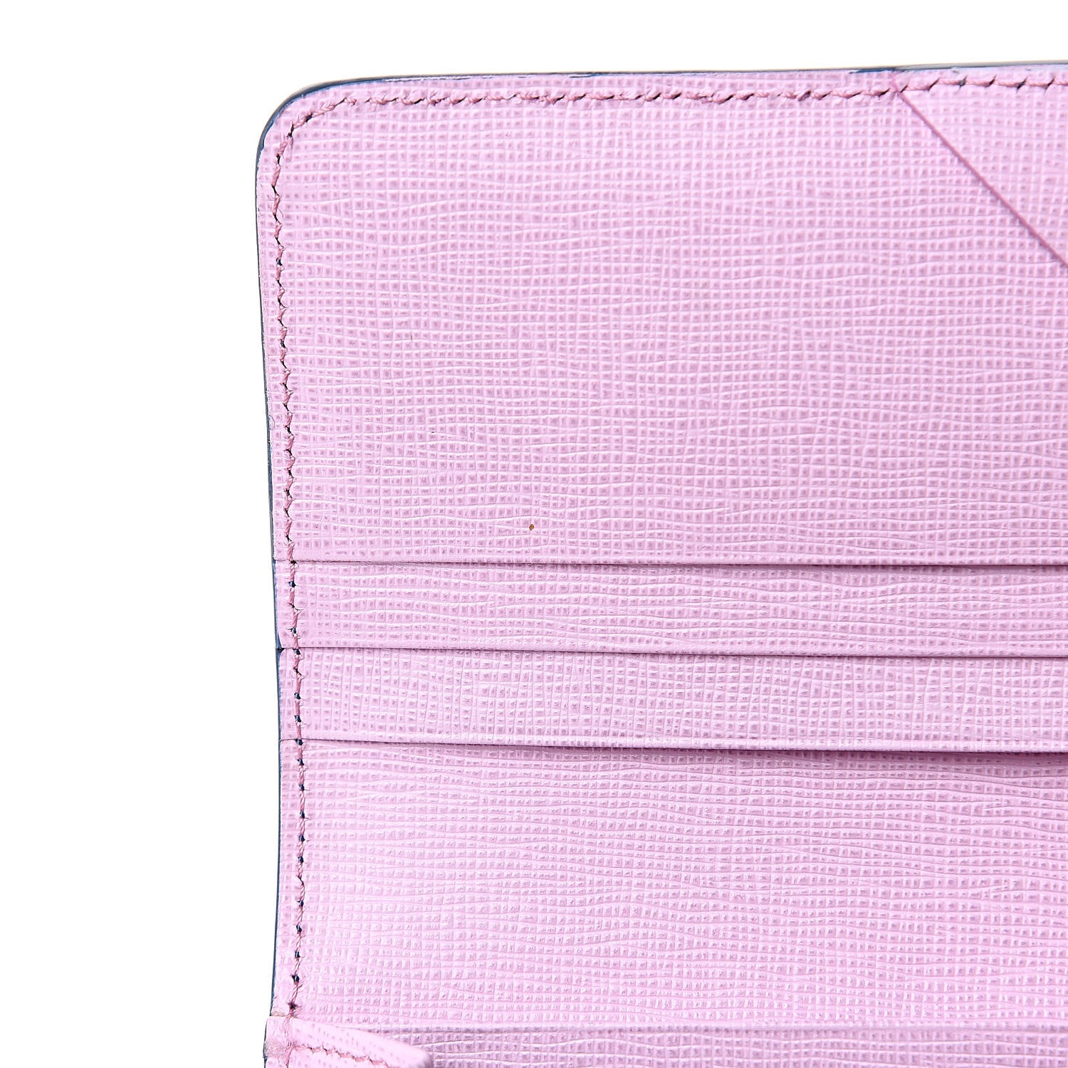 Fendi Vitello Elite Crystal Eye Monster Continental Wallet Cobalt Lavender Pink 9 of 9