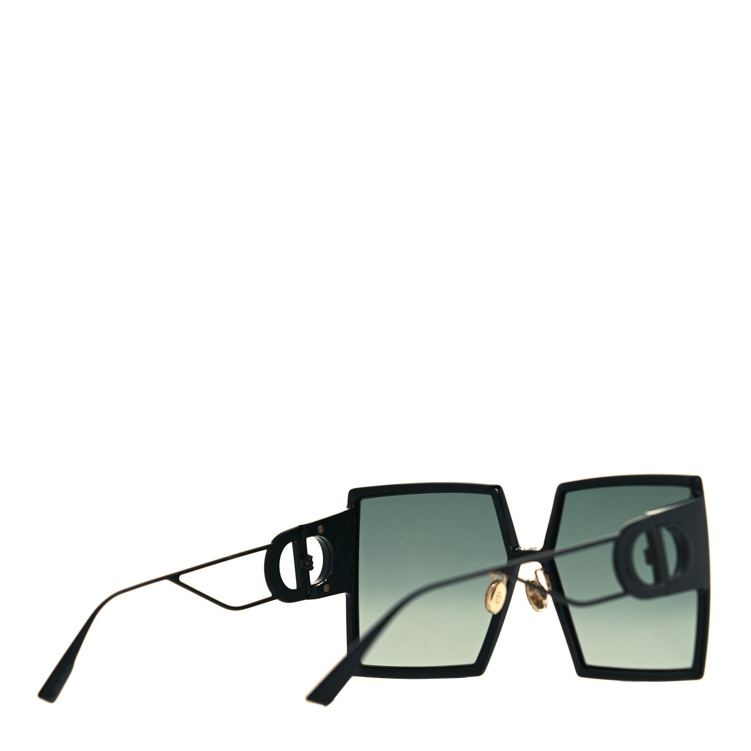 Christian Dior Square 30 Montaigne Sunglasses Black 2 of 8