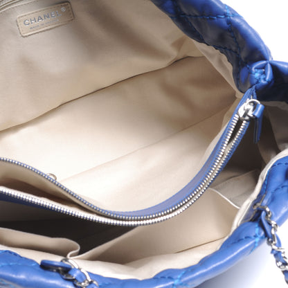 Chanel Calfskin Love Me Tender Tote Blue 5 of 7