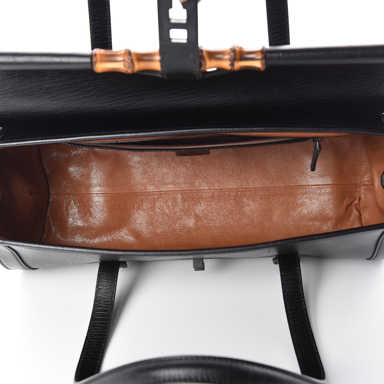 Gucci Calfskin Bamboo Bullet Black 5 of 20