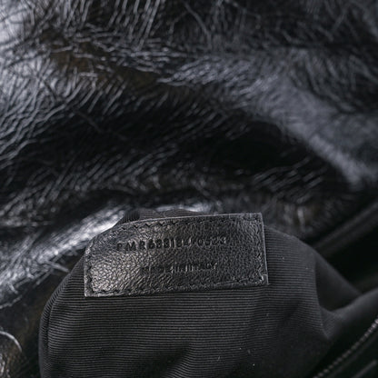 Saint Laurent Crinkled Calfskin Matelasse Monogram Medium Niki Chain Satchel Black 8 of 11