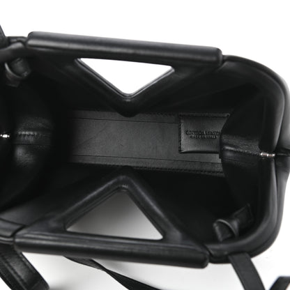 Bottega Veneta Calfskin Small The Point Triangle Bag Black 5 of 9