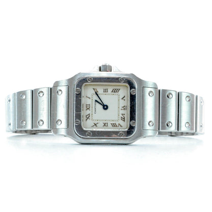 Cartier Stainless Steel 24mm Santos de Cartier Galbee Quartz Watch 1 of 4