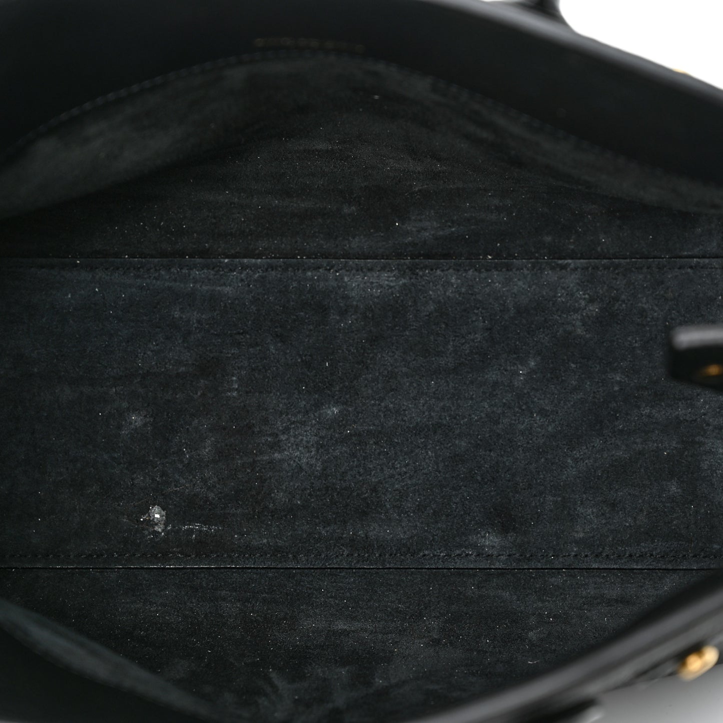 Grained Calfskin Baby Sac De Jour Souple Black