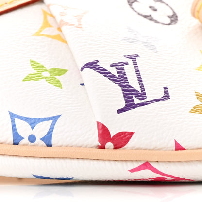 Louis Vuitton LV X TM Monogram Multicolor High Rise Bumbag White 8 of 9
