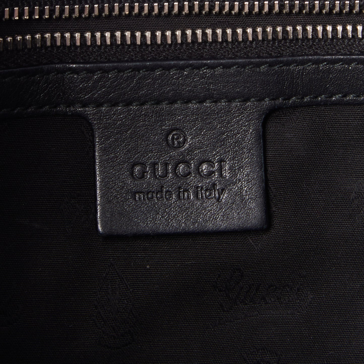 Guccissima Medium GG Twins Hobo Black