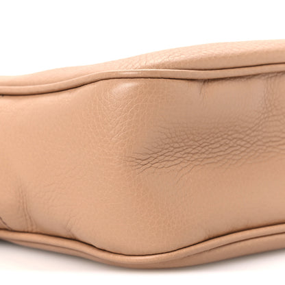 Gucci Pebbled Calfskin Small Soho Disco Bag Camelia 9 of 10