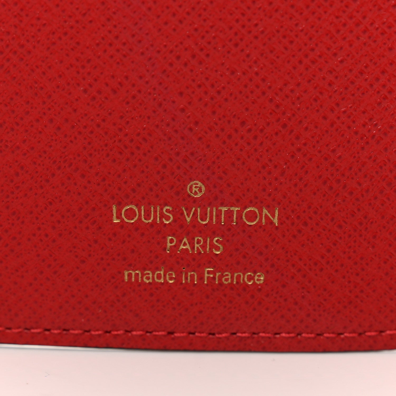 Louis Vuitton Damier Ebene Victorine Wallet Cherry 6 of 6