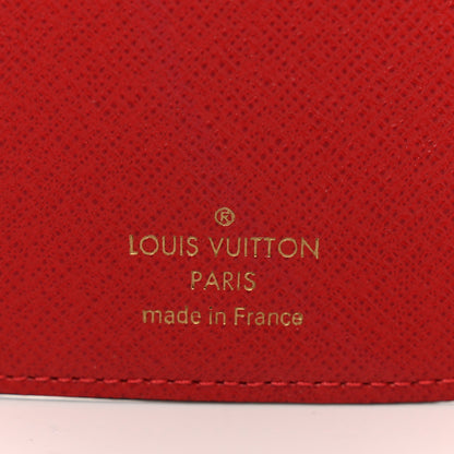 Louis Vuitton Damier Ebene Victorine Wallet Cherry 6 of 6