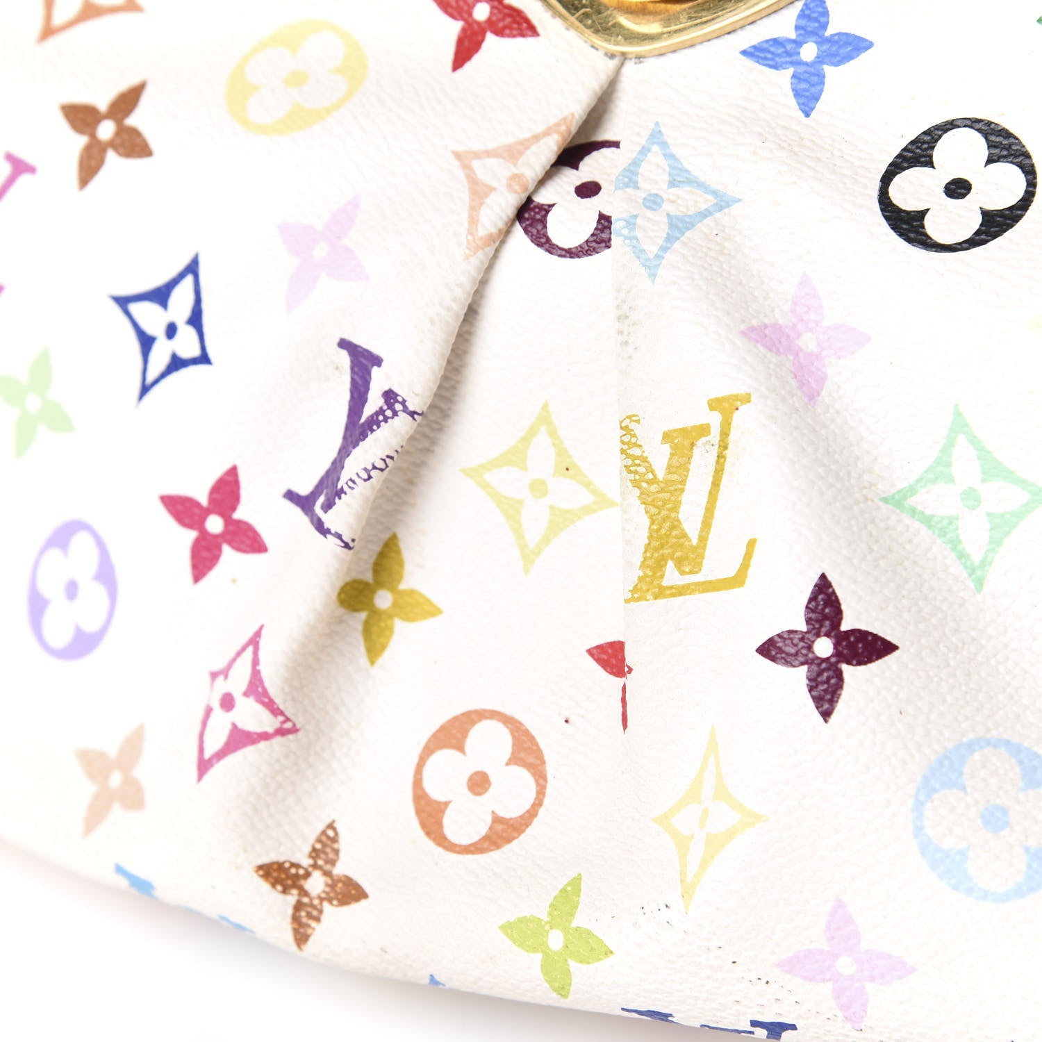 Louis Vuitton Monogram Multicolor Ursula White 10 of 12