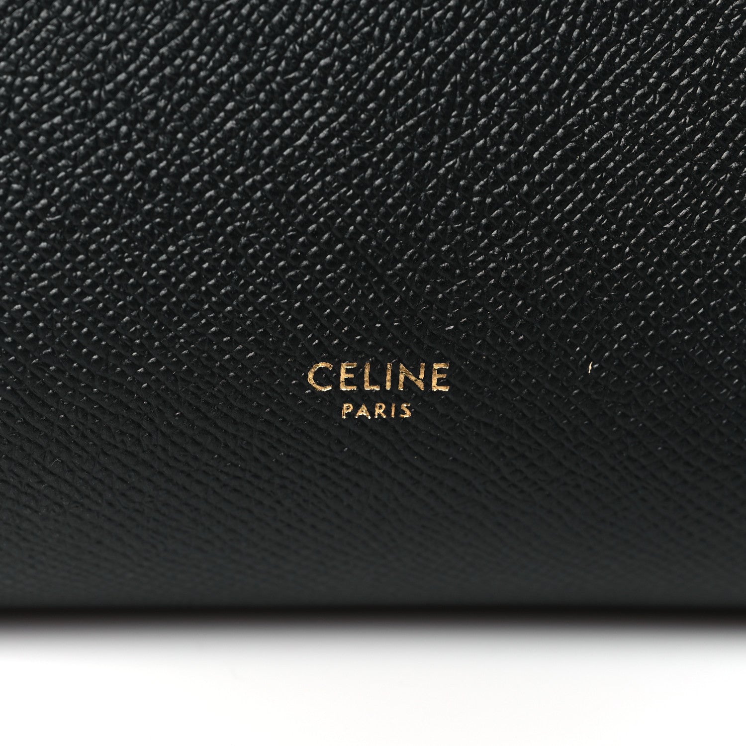 Celine Grained Calfskin Micro Belt Bag Black 6 of 9