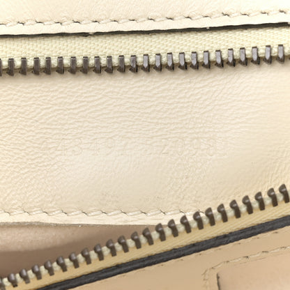 Gucci Calfskin Matelasse Double G Studs Small Torchon GG Marmont Shoulder Bag Mystic White 7 of 10