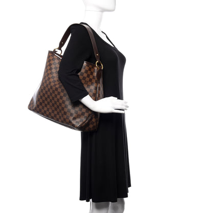 Louis Vuitton Damier Ebene Delightful MM 2 of 9