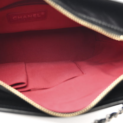 Chanel Aged Calfskin Quilted New Medium Gabrielle Hobo Black 5 of 11