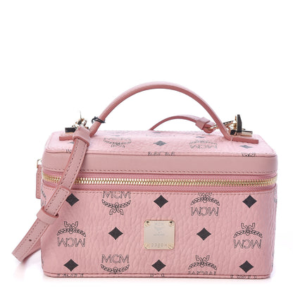 MCM Visetos Vanity Case Soft Pink 1 of 9