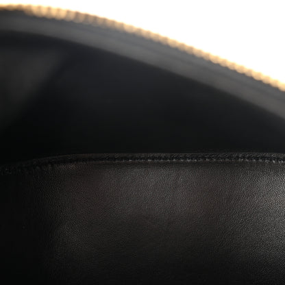 Valentino Garavani Grainy Calfskin Small Vlogo Moon Hobo Bag Black 5 of 9