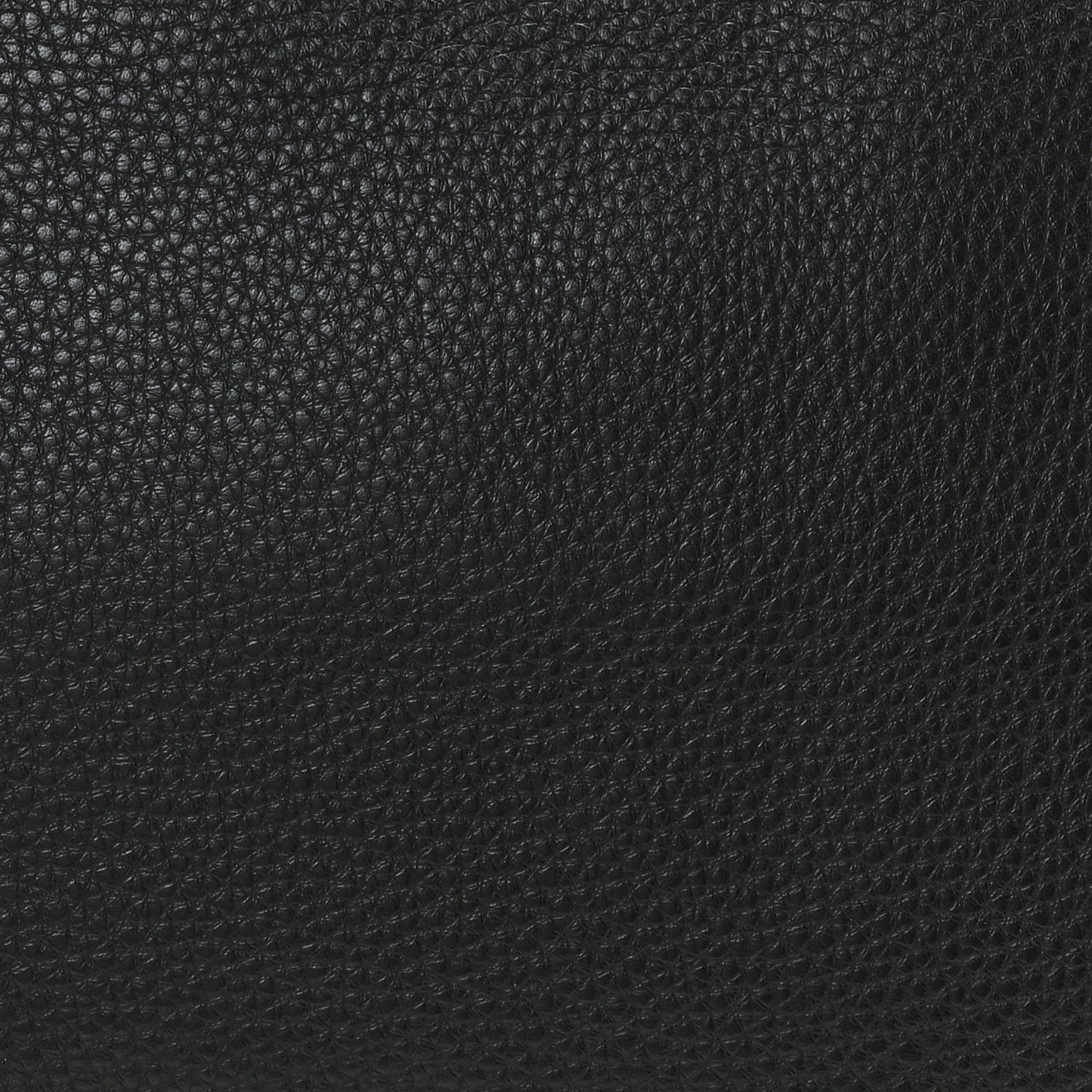 Pebbled Calfskin Alix Zip Clutch Black
