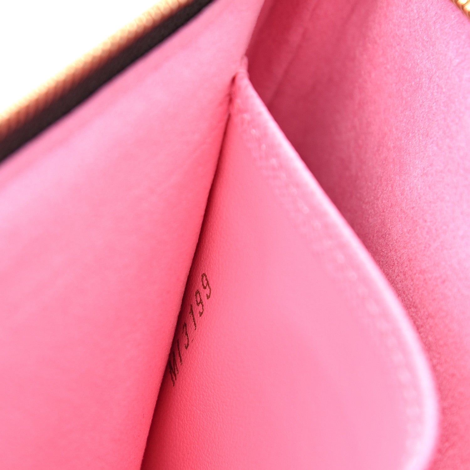 Louis Vuitton Monogram 2019 Christmas Animation Double Zip Pochette 7 of 10