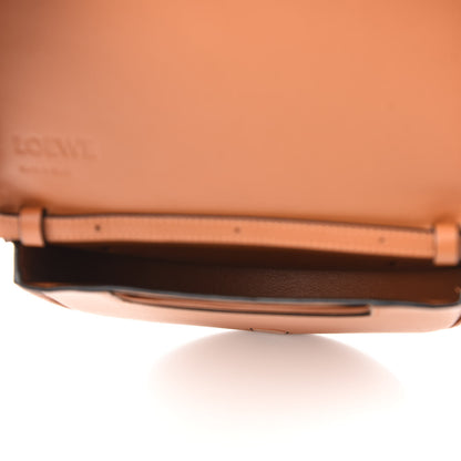 Loewe Calfskin Marine Stripe Mini Heel Shoulder Bag Tan 5 of 10