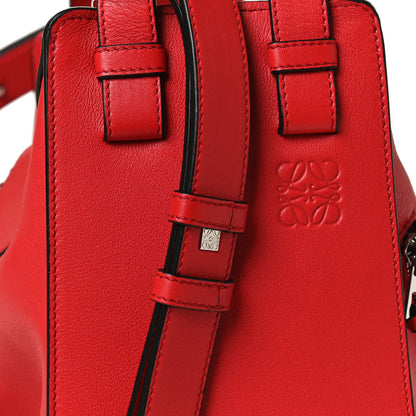Loewe Grained Calfskin Small Hammock Shoulder Bag Scarlet Red 8 of 11