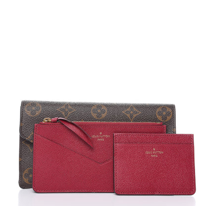 Louis Vuitton Monogram Jeanne Wallet Fuchsia 6 of 7
