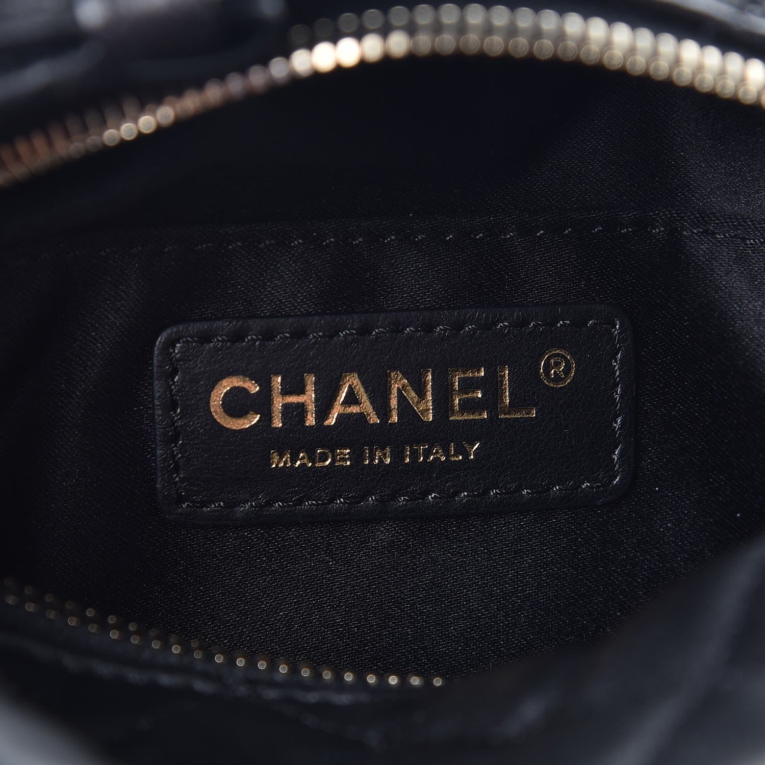 Chanel Lambskin Quilted Hobo Black 6 of 10