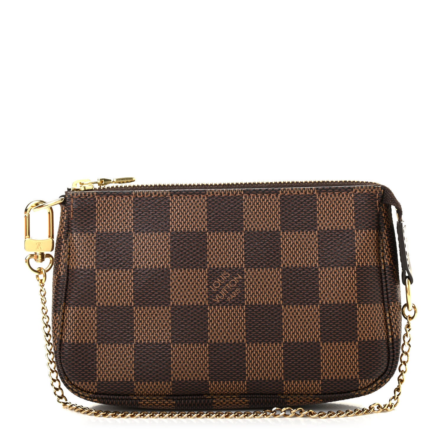 Louis Vuitton Damier Ebene Mini Pochette Accessories 1 of 7