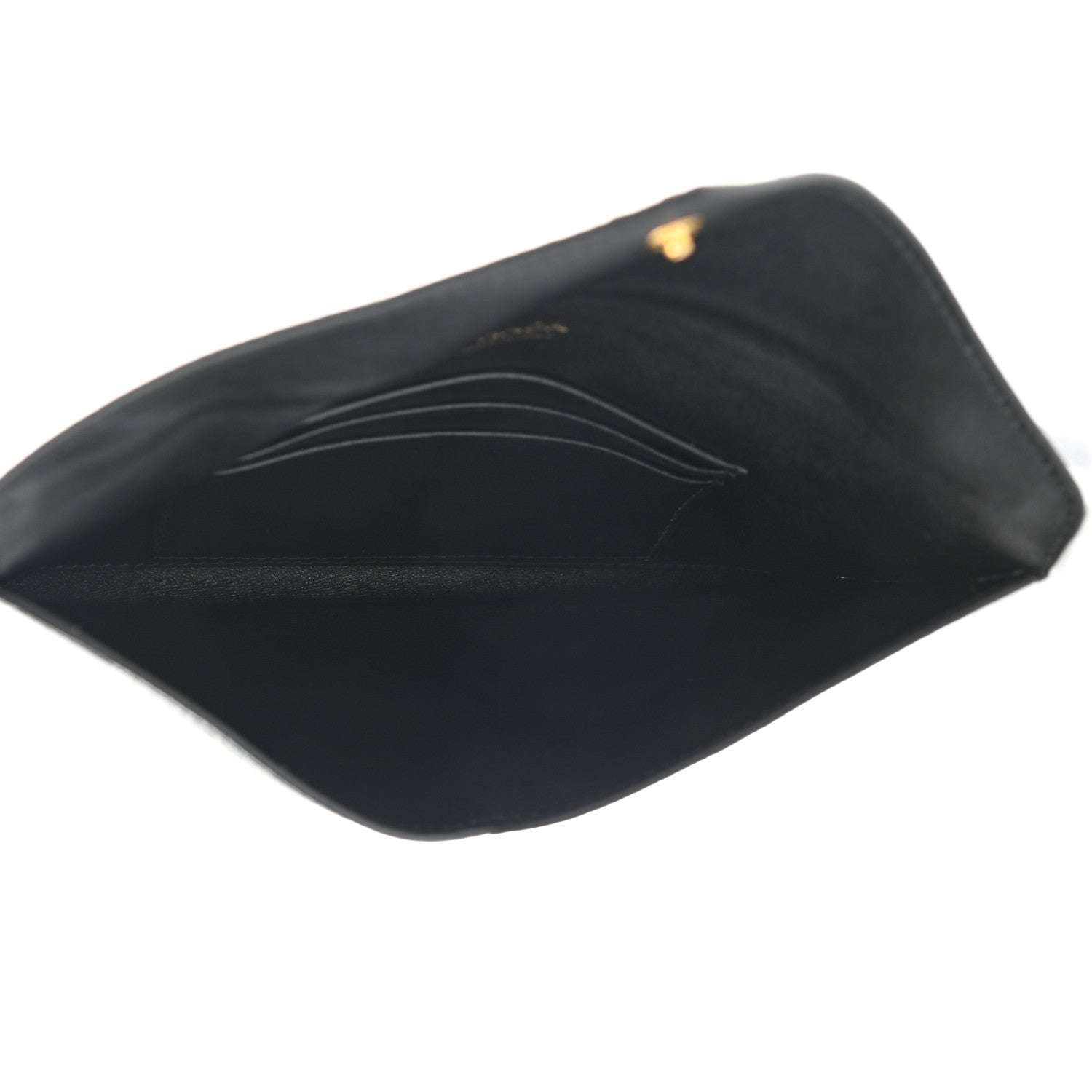 Prada Vitello Move Envelope Wallet Black 5 of 8