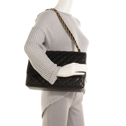 Chanel Caviar Maxi Single Flap Black 2 of 9