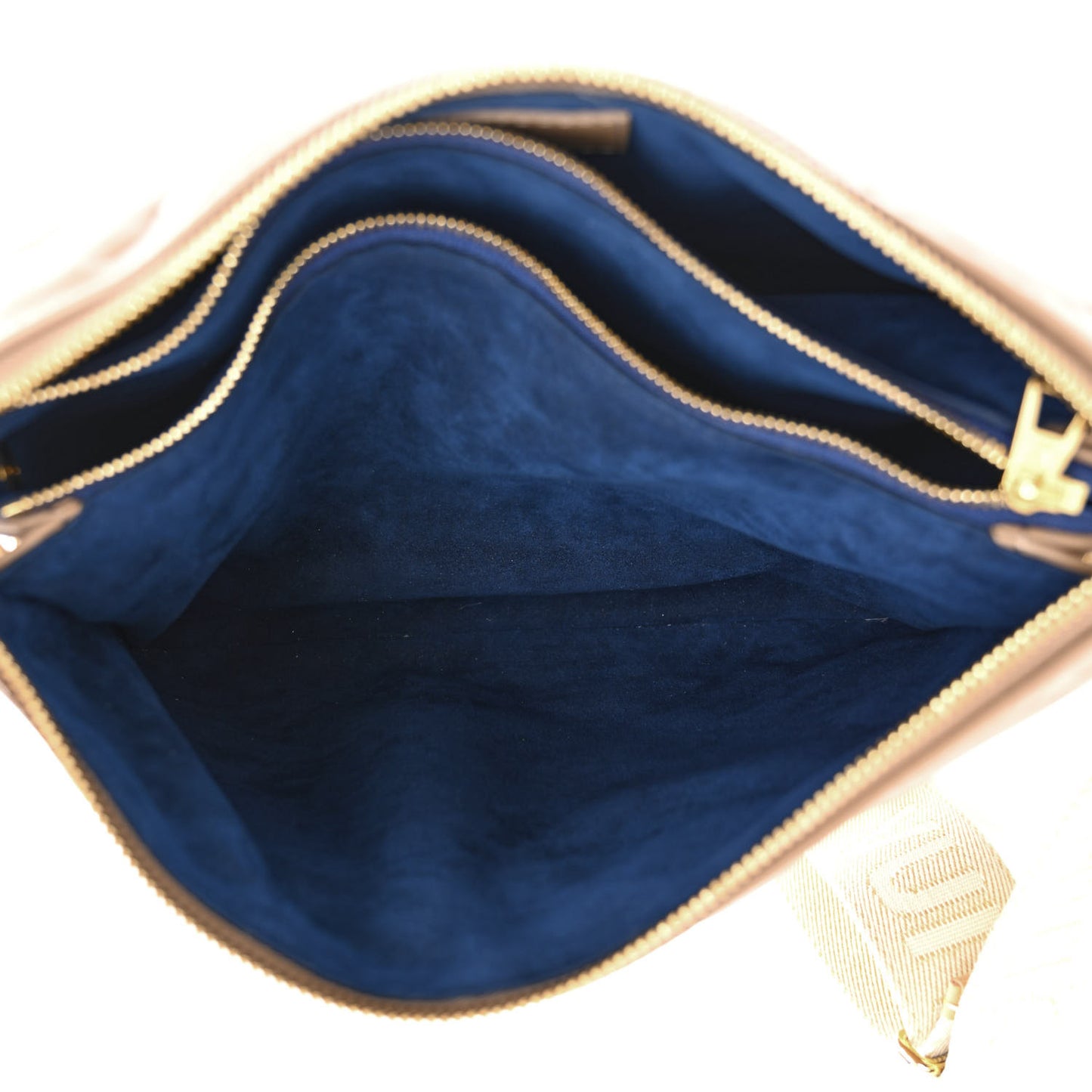 Lambskin Embossed Monogram Coussin PM Taupe