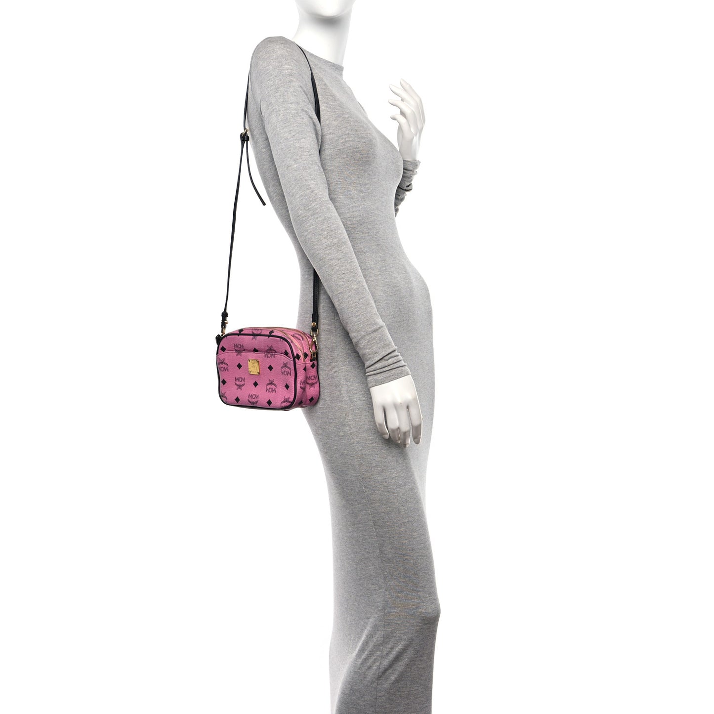 Visetos Mini Camera Crossbody Bag Pink