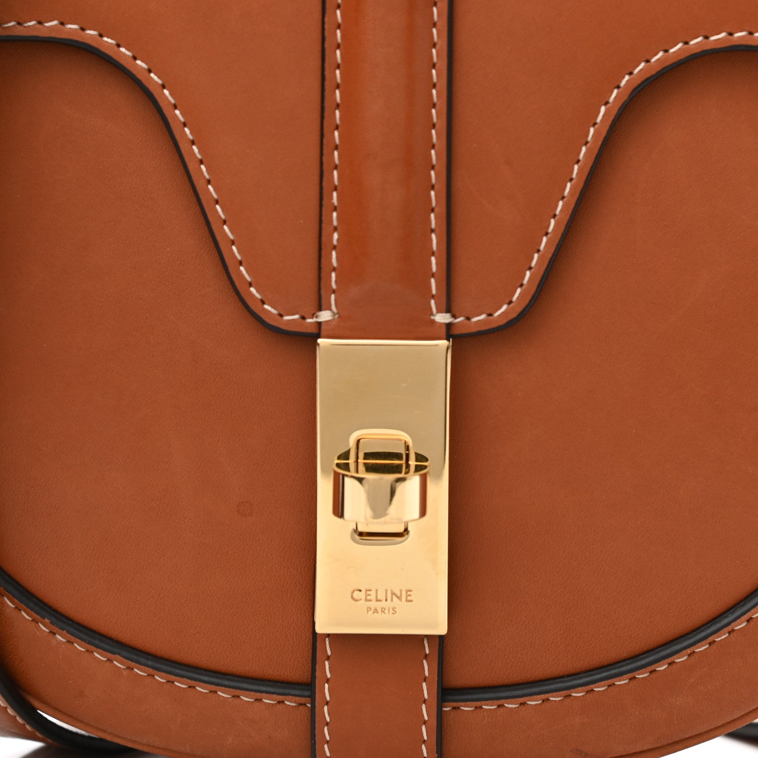 Celine Natural Calfskin Besace Small 16 Tan 15 of 15
