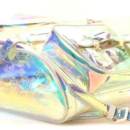 Louis Vuitton PVC Monogram Christopher Backpack GM Iridescent Prism 9 of 9