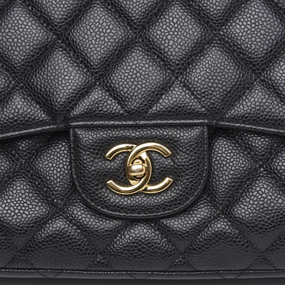 Chanel Caviar Quilted Maxi Single Flap Black 11 of 16