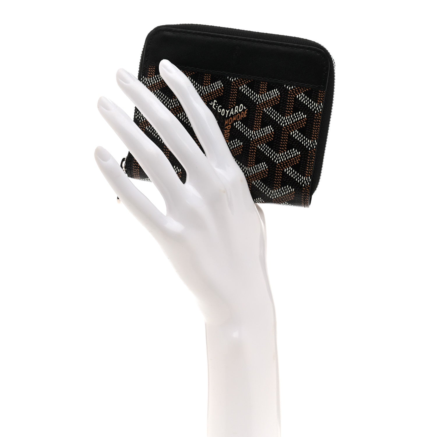 Goyard Goyardine Matignon PM Wallet Black 2 of 8