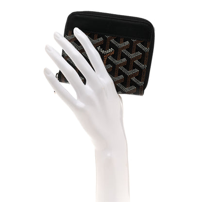 Goyard Goyardine Matignon PM Wallet Black 2 of 8