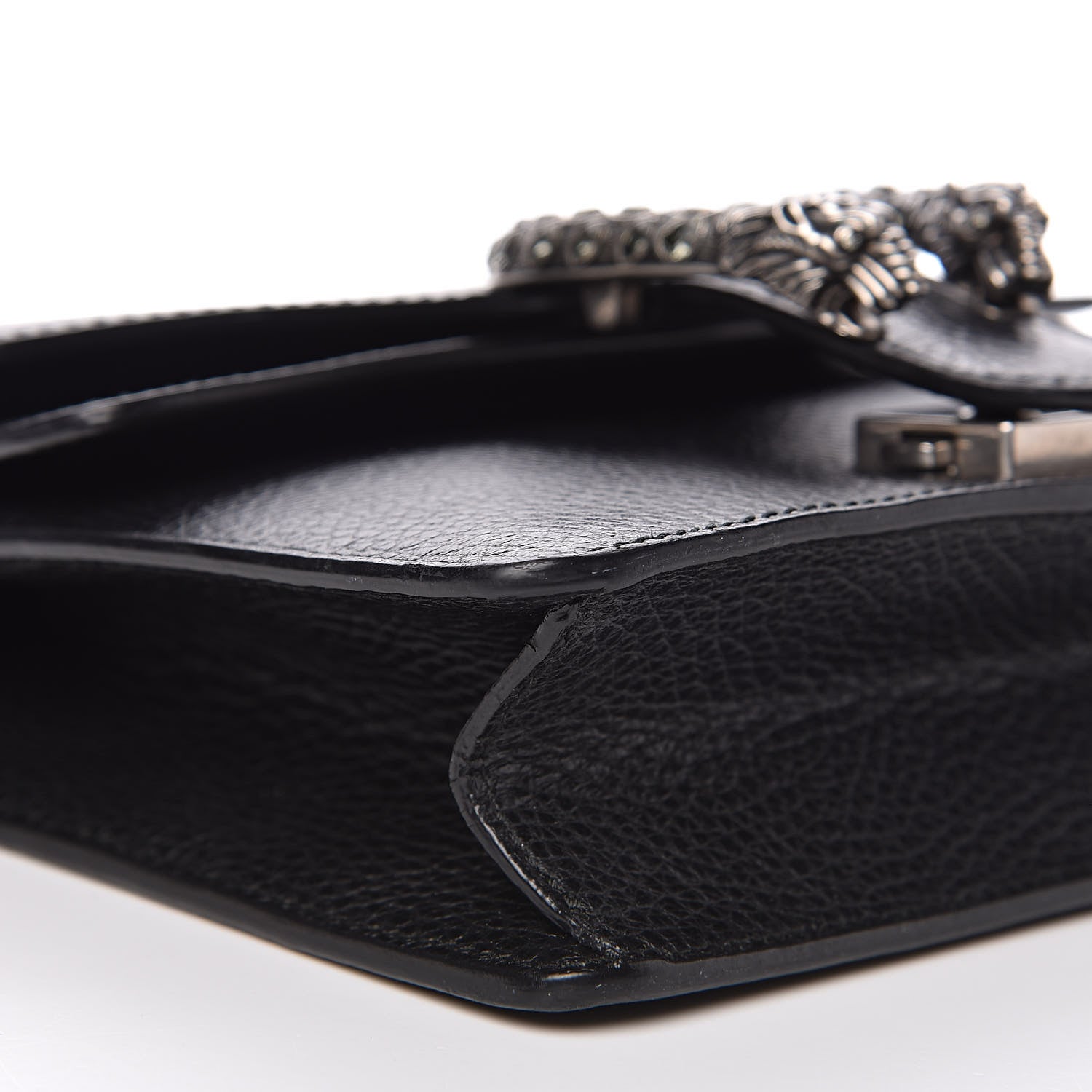 Gucci Calfskin Mini Dionysus Shoulder Bag Black 9 of 12