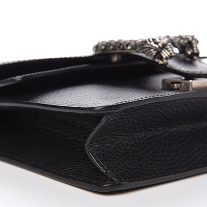 Gucci Calfskin Mini Dionysus Shoulder Bag Black 9 of 12