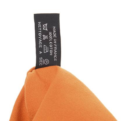 Hermes Cotton Canvas Bora Bora Pouch Set Orange 6 of 11