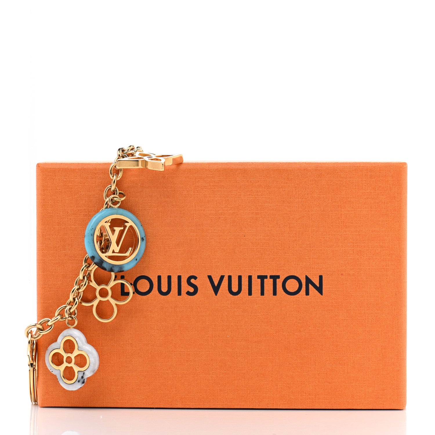 Louis Vuitton Colorline Bag Charm Chain Blue 5 of 5