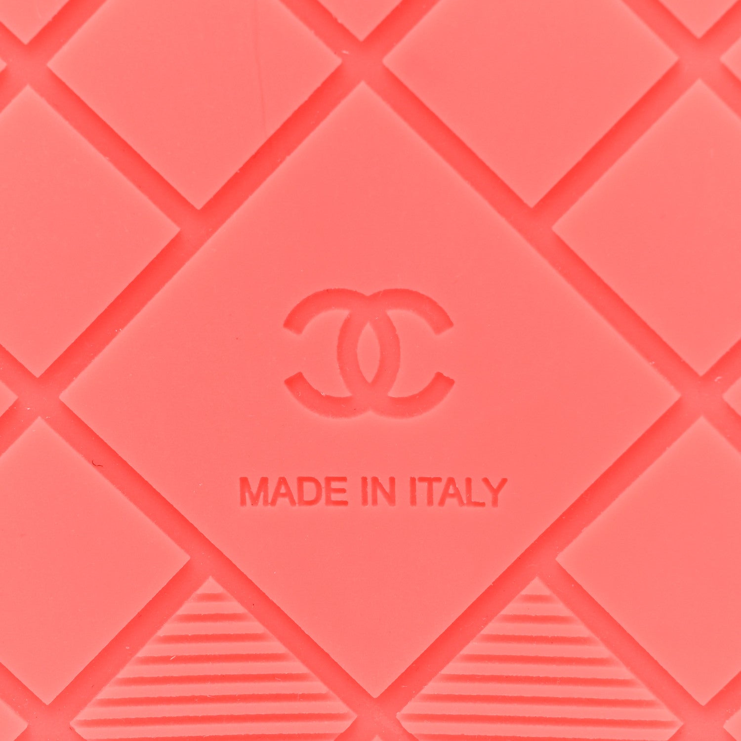 Chanel Terry CC Flat Mules Sandals 39 Dark Red Orange 6 of 8