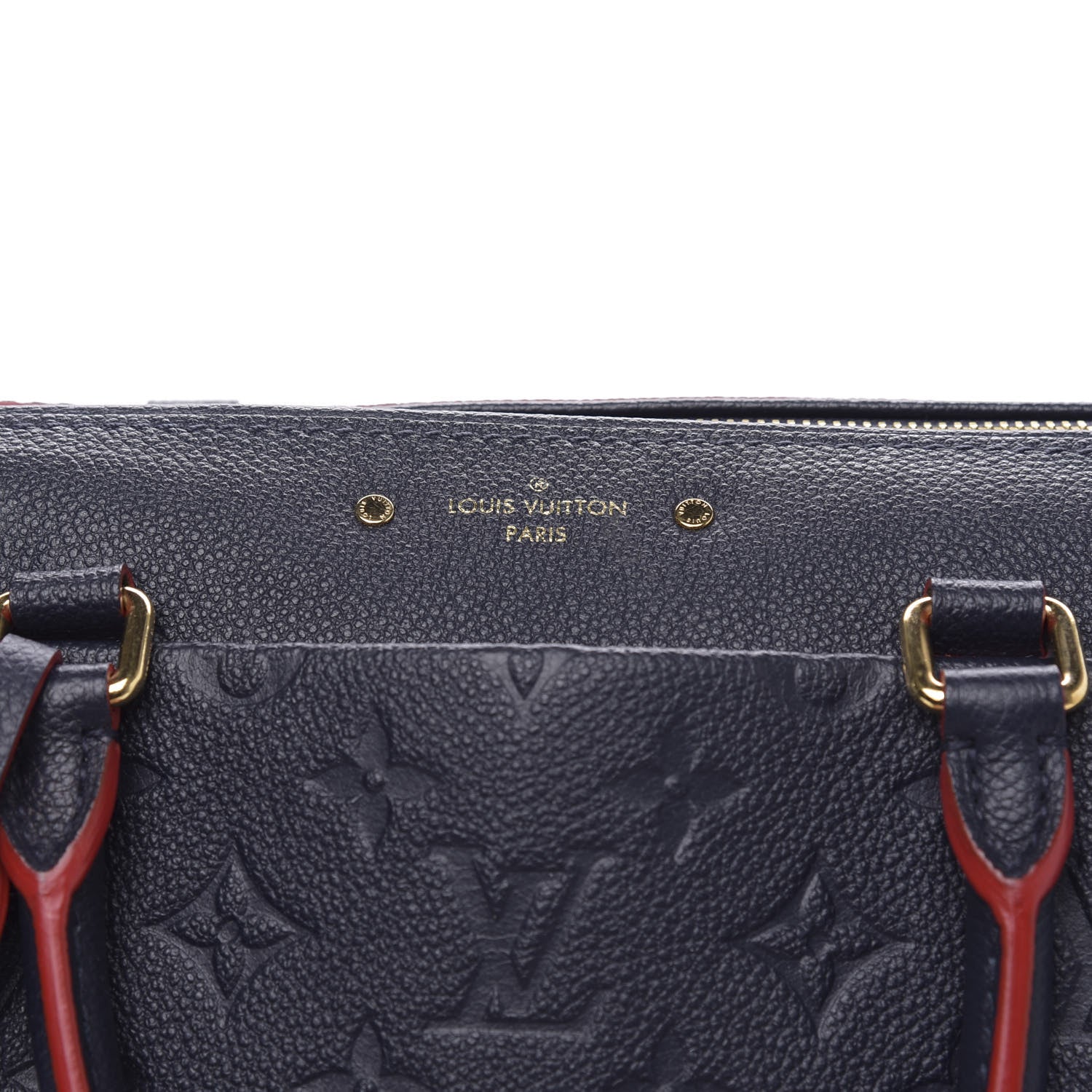 Louis Vuitton Empreinte Speedy Bandouliere 25 NM Marine Rouge 8 of 11