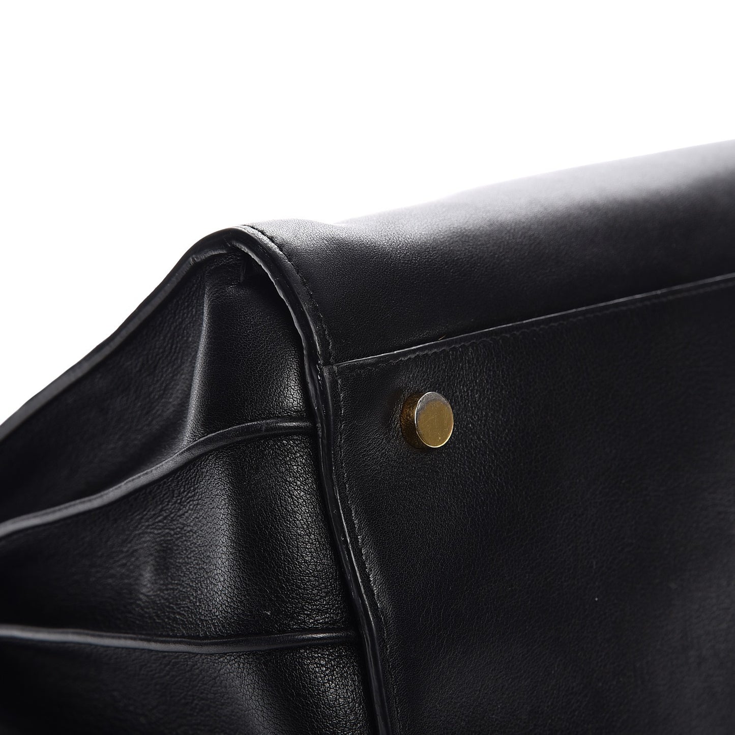 Calfskin Small Sac De Jour Black