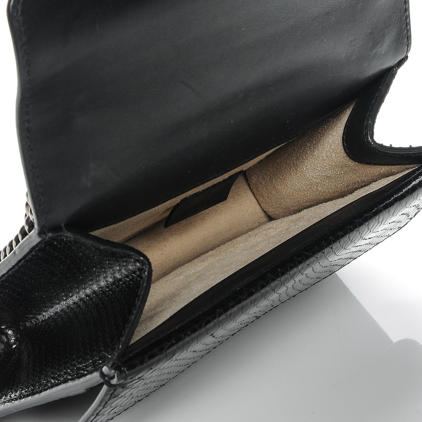 Python Mini Dionysus Shoulder Bag Black