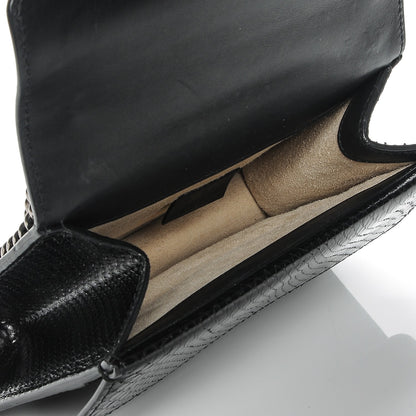 Gucci Python Mini Dionysus Shoulder Bag Black 6 of 13