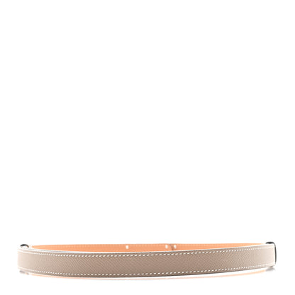 Hermes Epsom Kelly Belt Etoupe 2 of 3
