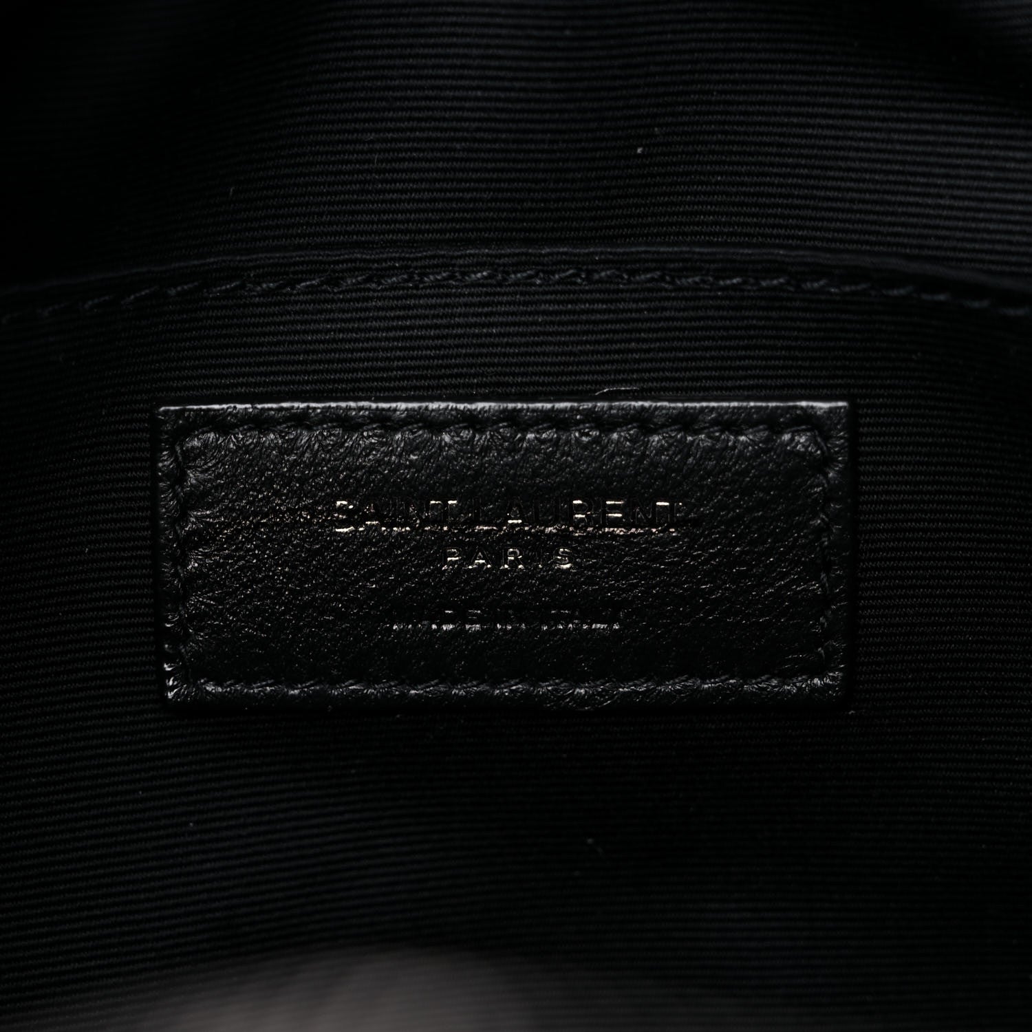 Saint Laurent Calfskin Matelasse Monogram Lou Camera Bag Faggio 8 of 14