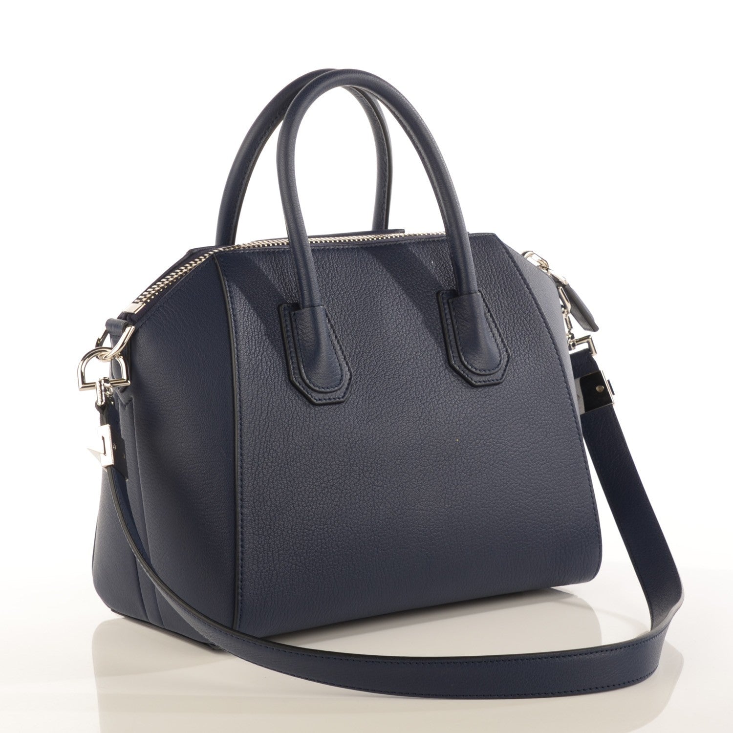 Givenchy Sugar Goatskin Small Antigona Navy 3 of 7