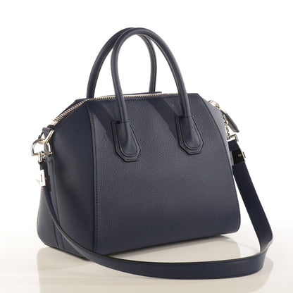 Givenchy Sugar Goatskin Small Antigona Navy 3 of 7